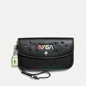 Coach Black NASA Wallet